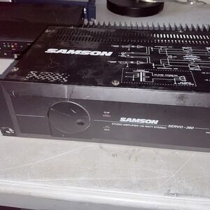Samson Servo 260 Studio Amp. 260w (130w per‎ channel) 2-Channel Professional Amp